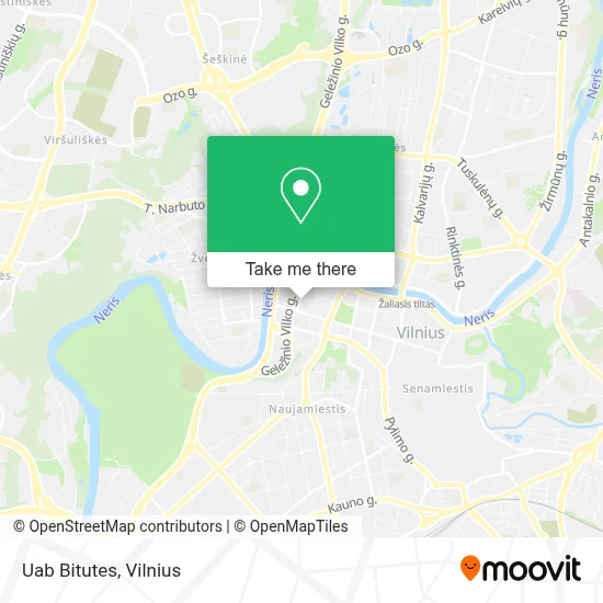 Uab Bitutes map