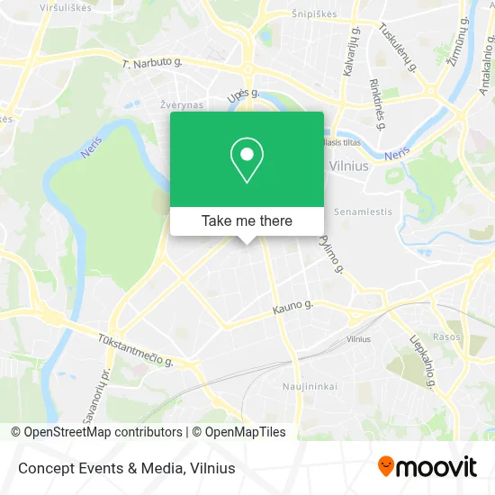 Concept Events & Media map