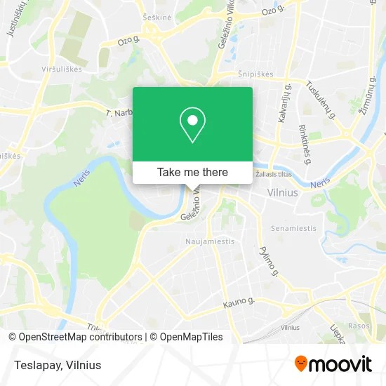 Teslapay map