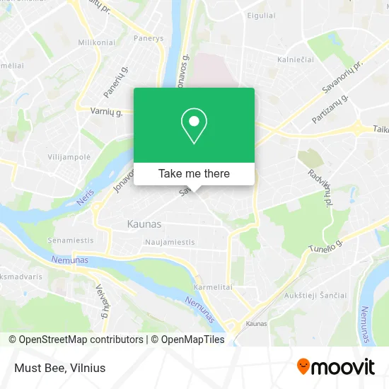 Must Bee map