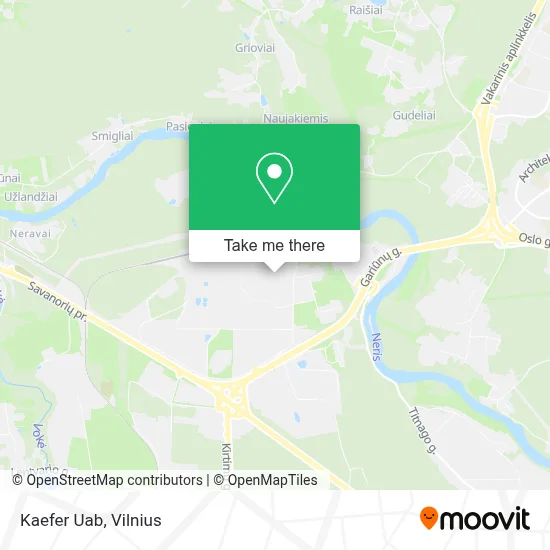 Kaefer Uab map