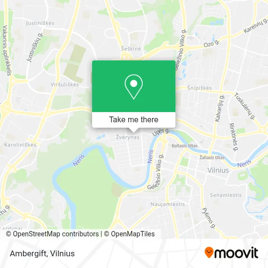 Ambergift map
