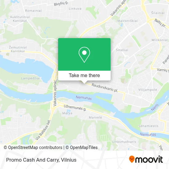 Promo Cash And Carry map