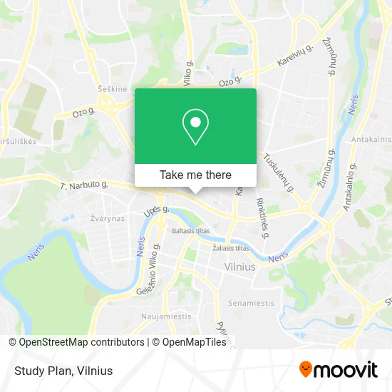 Study Plan map