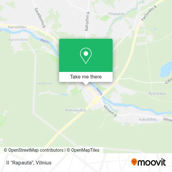 II "Rapauta" map
