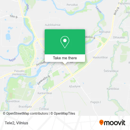 Tele2 map