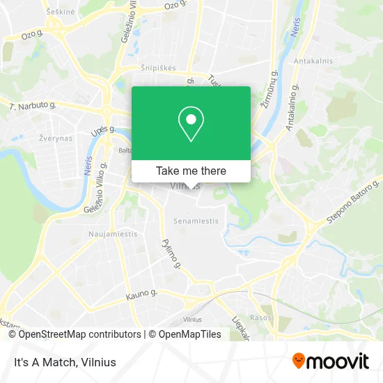 It's A Match map