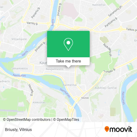 Briusly map