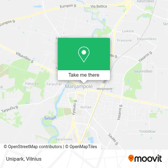 Unipark map