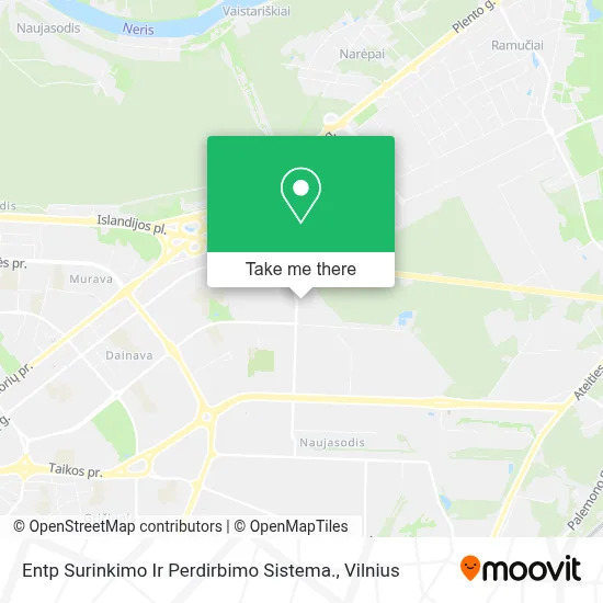 Entp Surinkimo Ir Perdirbimo Sistema. map