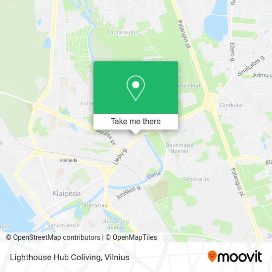 Lighthouse Hub Coliving map