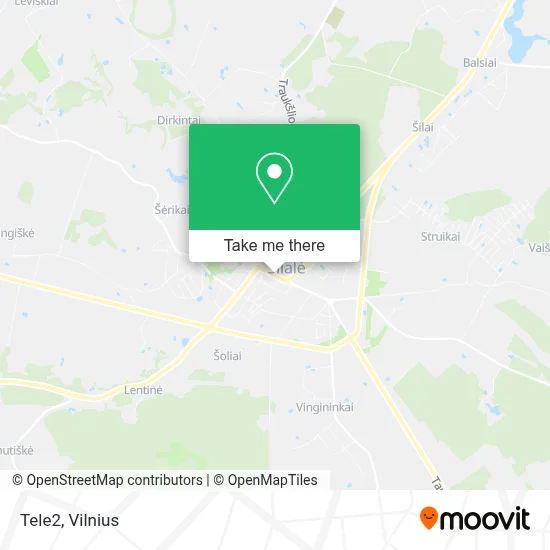 Tele2 map