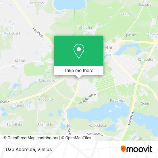 Uab Adomida map