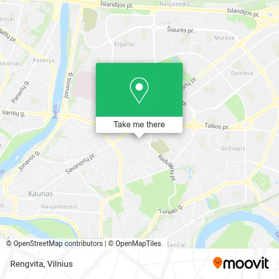 Rengvita map