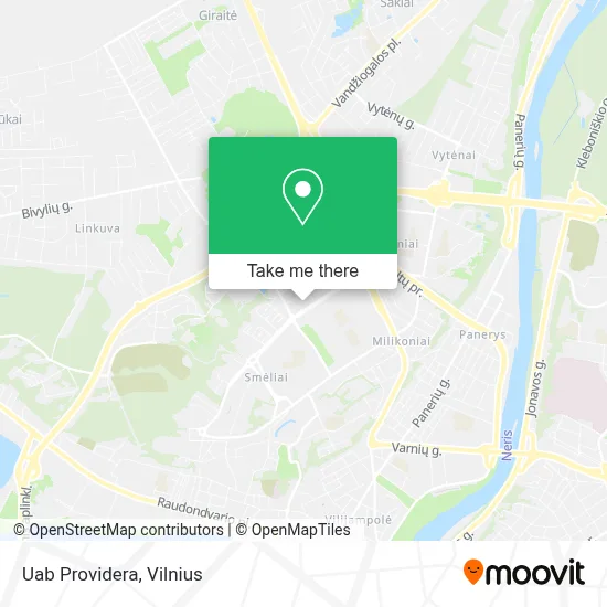 Uab Providera map