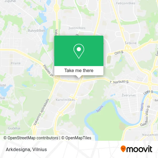Arkdesigna map