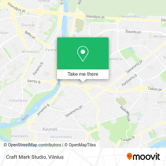 Craft Mark Studio map