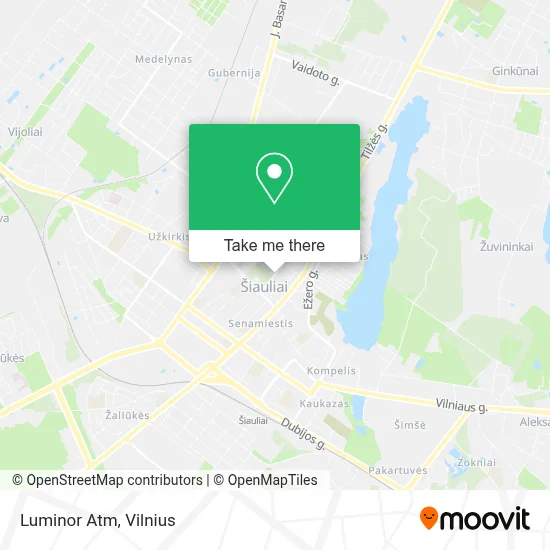 Luminor Atm map