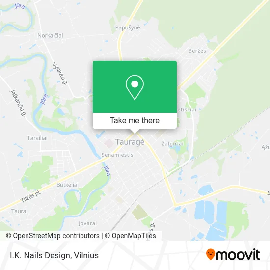 I.K. Nails Design map
