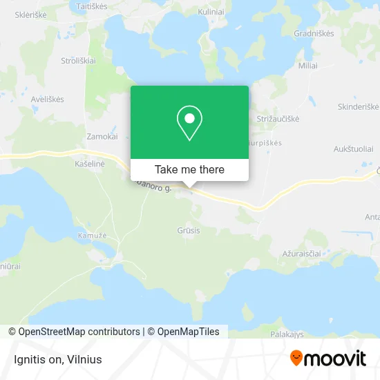 Ignitis on map