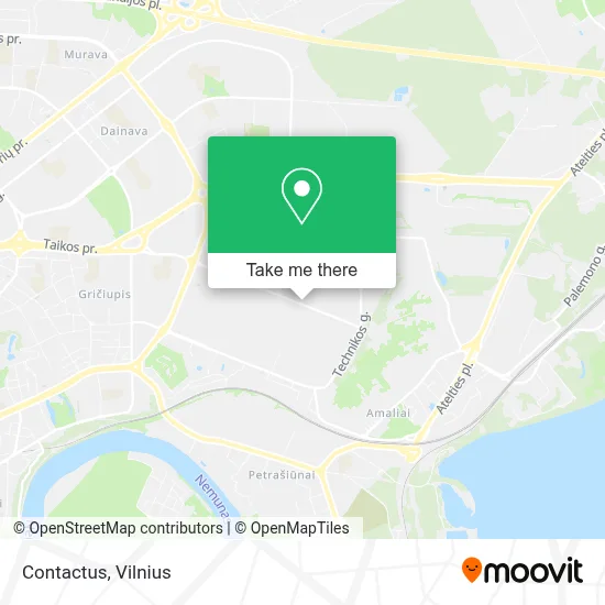 Contactus map