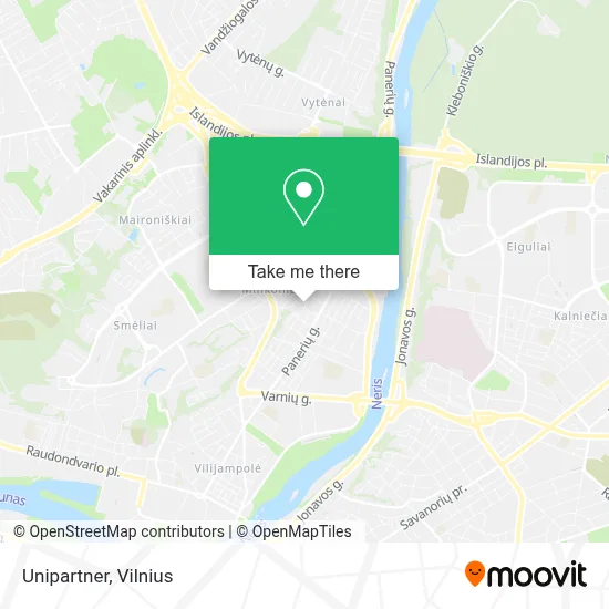 Unipartner map