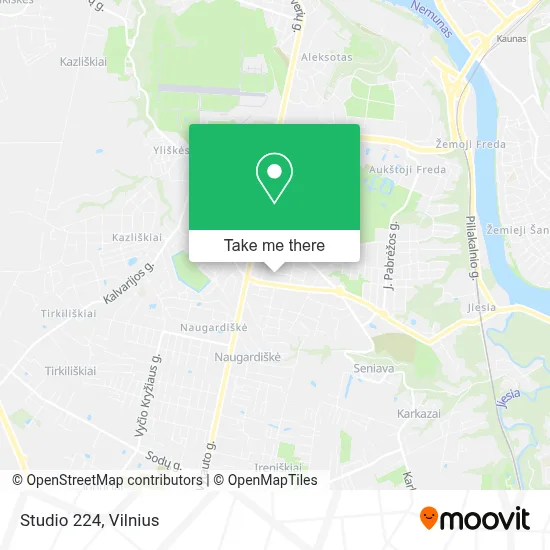 Studio 224 map