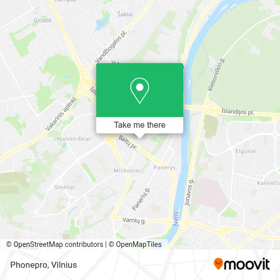 Phonepro map