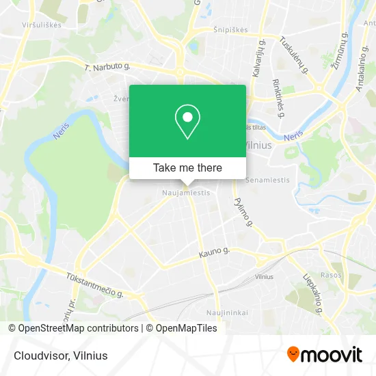 Cloudvisor map