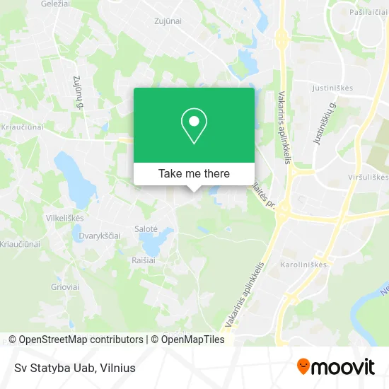 Sv Statyba Uab map