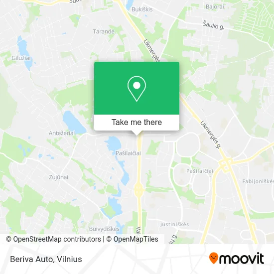 Beriva Auto map