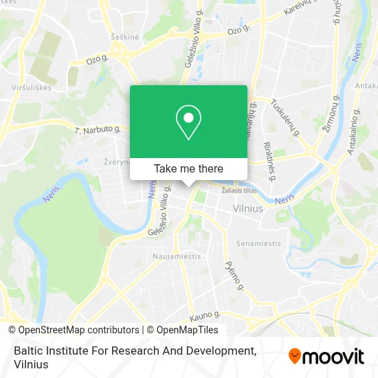 Baltic Institute For Research And Development map