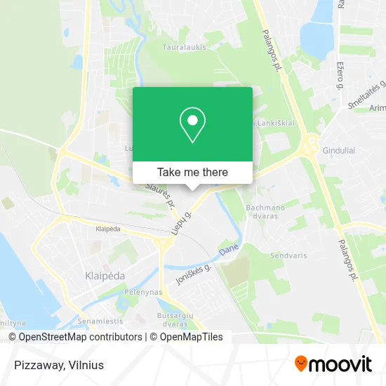 Pizzaway map