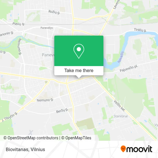 Biovitanas map