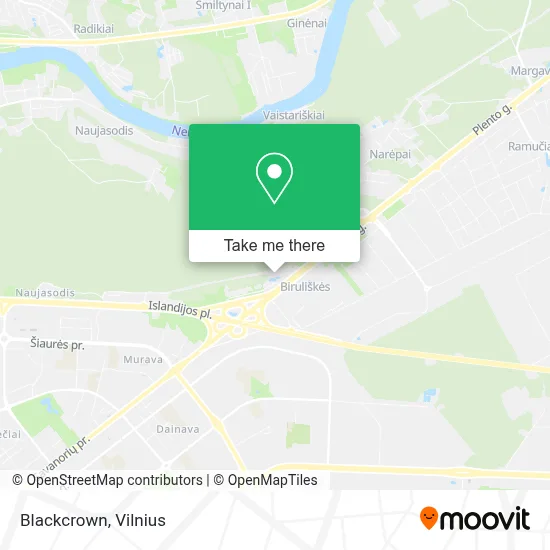 Blackcrown map