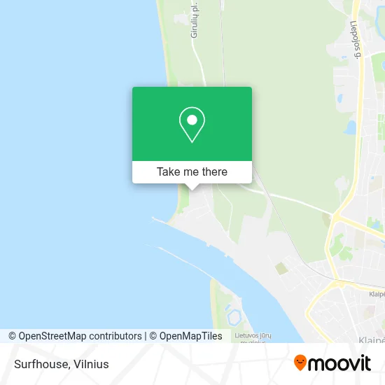 Surfhouse map