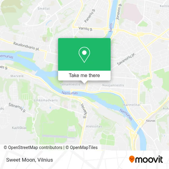 Sweet Moon map