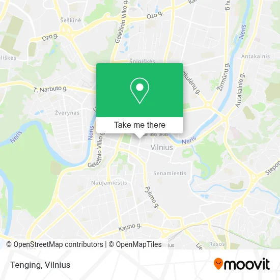 Tenging map