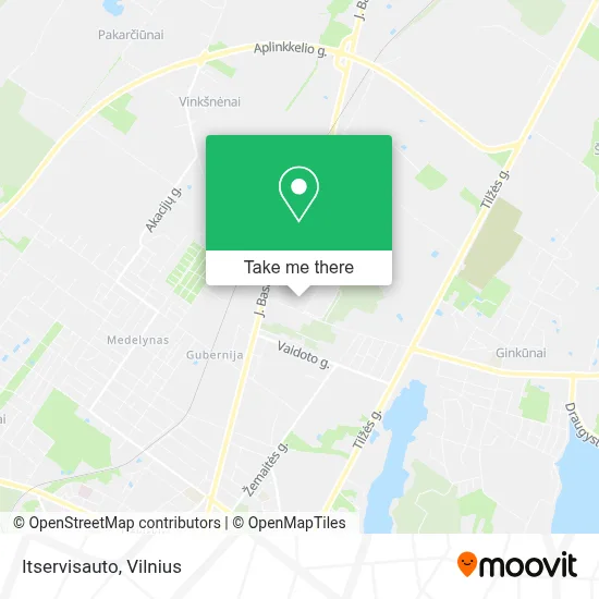 Itservisauto map