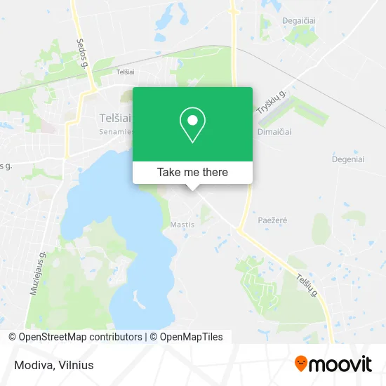 Modiva map