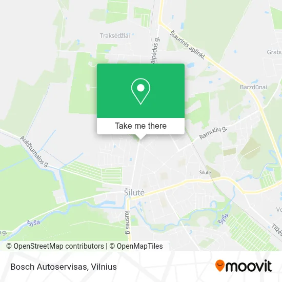 Bosch Autoservisas map