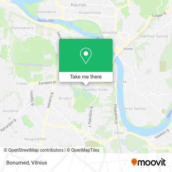 Bonumed map