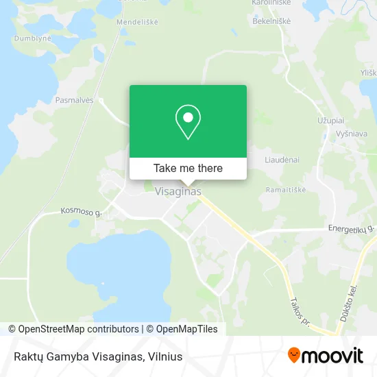 Raktų Gamyba Visaginas map