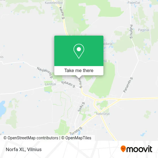 Norfa XL map