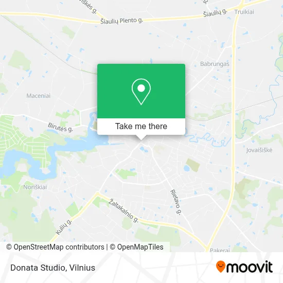 Donata Studio map