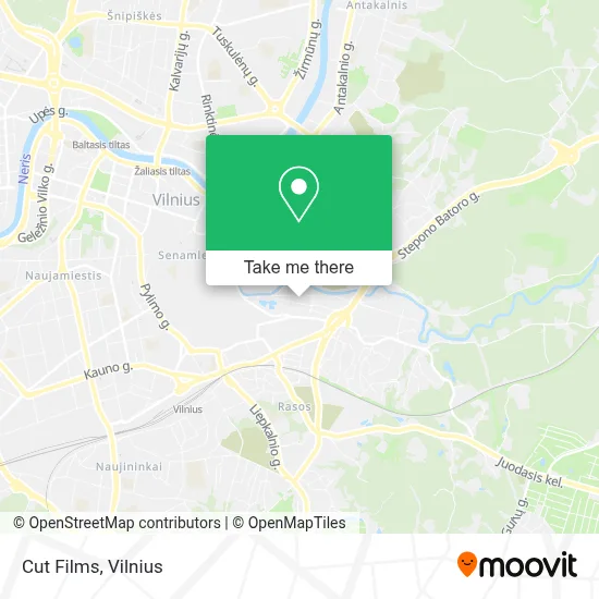 Cut Films map
