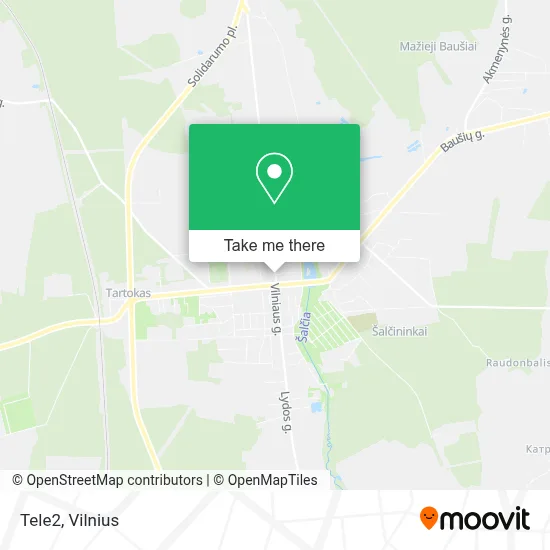 Tele2 map