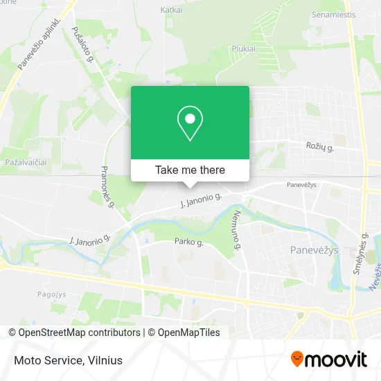 Moto Service map