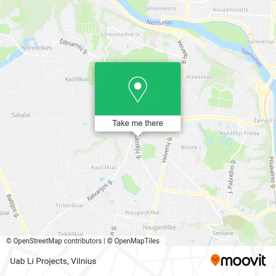 Uab Li Projects map