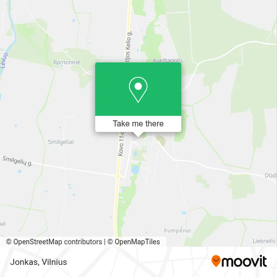 Jonkas map
